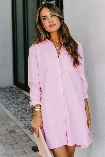 Button Down Shirt Dress