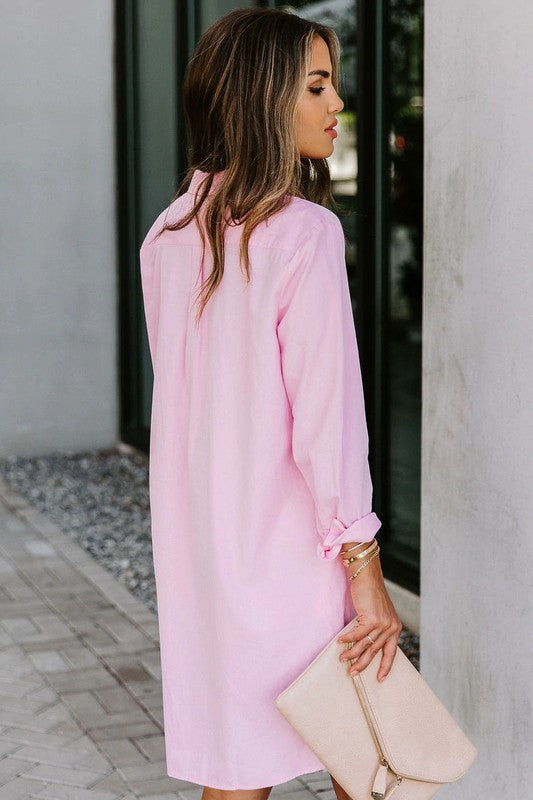 Button Down Shirt Dress