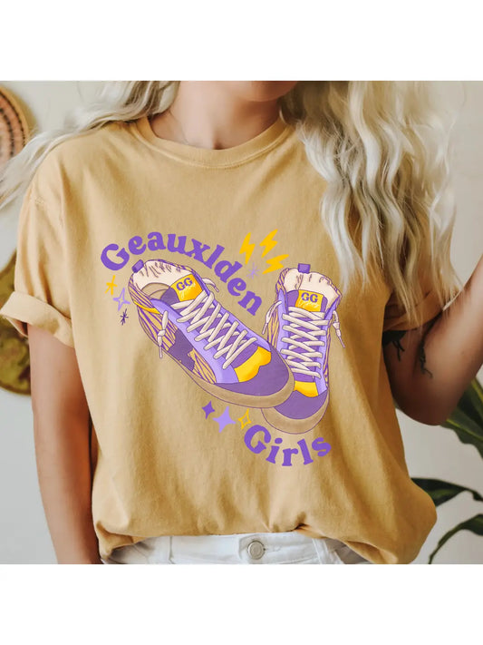 Geauxlden Girls LSU Gameday Tee